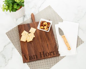 Personalized Charcuterie Board, Cheese Board, Personalized Cutting Board, Personalized Gift, Housewarming Gift, Gifts for Her, Gifts for Him