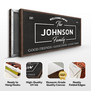 Welcome Home Wall Sign