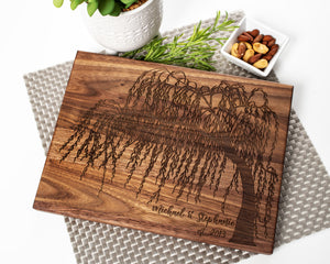 Commemorate Your Ninth Anniversary with a Beautiful Willow Tree Cutting Board