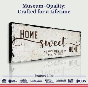 Home Sweet Home Sign