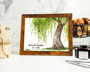 This luxuriously crafted Personalized Picture Frame offers the perfect momento to honor any milestone event, from weddings to anniversaries to housewarmings.