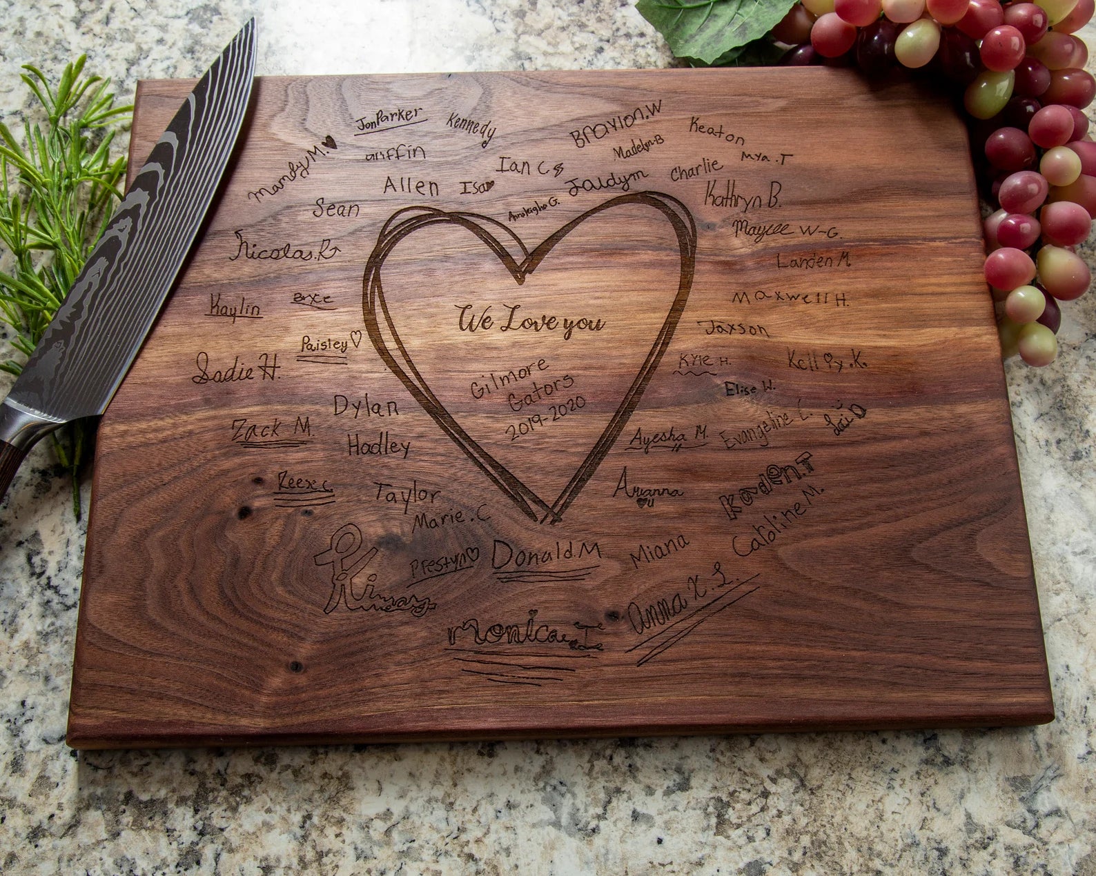 11.Personalized Cutting Boards